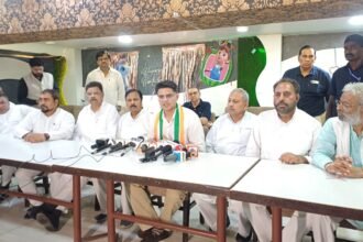 Sachin Pilot Targets Modi-Yogi Governments, Raises Issues of Unemployment and Caste Census IMAGE CREDIT TO कांग्रेस