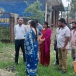 Illegal Encroachment Removed from the Land of Ibrahim Pur Primary School IMAGE CREDIT TO रिपोर्टर