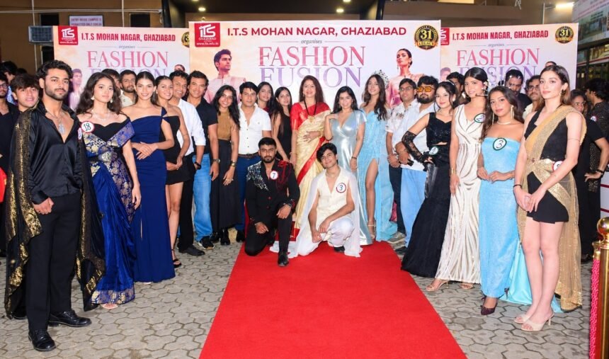 Grand Fashion Fusion 2026 Event Held at ITS Mohan Nagar, Showcasing a Glimpse of Indian Futurism IMAGE CREDIT TO इंस्टीट्यूट