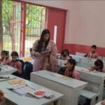 English Translation DM Conducts Surprise Inspection of Primary School Mathurapur, Finds Arrangements Well-Organized IMAGE CREDIT TO सूचना विभाग