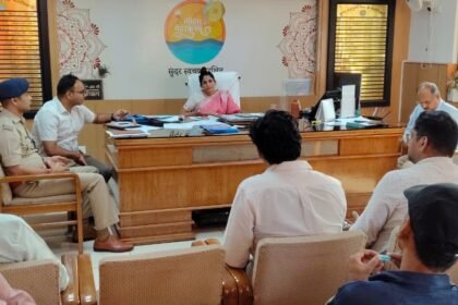 "Ensure timeliness and quality with coordination in Kumbh works: Mela Adhikari Sonika" IMAGE CREDIT TO रिपोर्टर