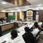 "DM interacts with journalists and social media influencers regarding the promotion of 'Sewa Sankalp Abhiyan'" IMAGE CREDIT TO सूचना विभाग