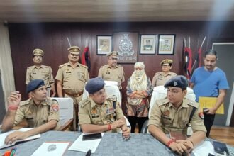 Woman Arrested for Threatening a Shamli Man While Pretending to Be Lawrence Bishnoi’s Wife — IMAGE CREDIT TO पुलिस