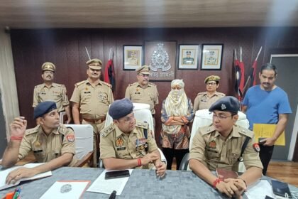 Woman Arrested for Threatening a Shamli Man While Pretending to Be Lawrence Bishnoi’s Wife — IMAGE CREDIT TO पुलिस