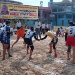 Grand inauguration of Women's Kabaddi League at Dau Ji Temple, teams from five states participated IMAGE CREDIT TO रिपोर्टर