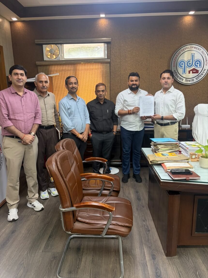 Land acquisition process begins for the Aerocity project; first landowner gives consent IMAGE CREDIT TO प्राधिकरण