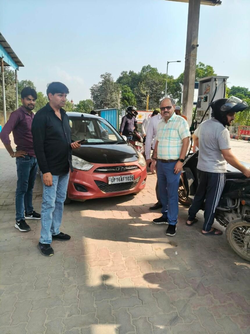 Vehicles without a valid Pollution Under Control (PUC) certificate will not be allowed to purchase petrol or diesel from October 1. IMAGE CREDIT TO सूचना विभाग