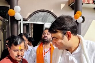 Nitin Malik Meets Nitin Nabin; Discussions Held on Strengthening the Organization and Election Preparations. IMAGE CREDIT TO रिपोर्टर
