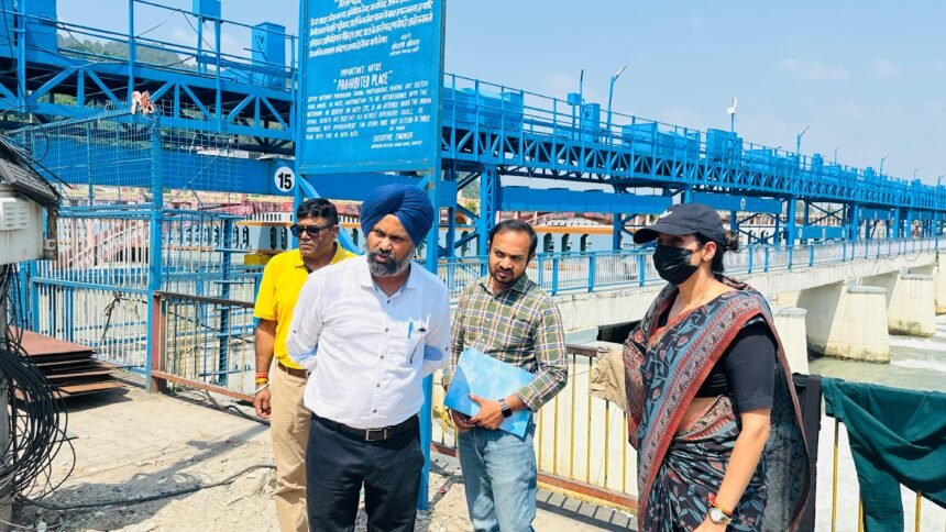 Kumbh Preparations Accelerate: Mela Officer Reviews Arrangements in Rodi-Belwala and Shol Areas. IMAGE CREDIT TO सूचना विभाग