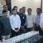 Vigilance Cracks Down on Bribery Hub, Three Arrested Including Mining Officer and Clerk IMAGE CREDIT TO रिपोर्टर