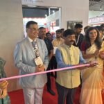 UP International Trade Show: Minister Nand Gopal Gupta Nandi visits the Greater Noida Authority stall — IMAGE CREDIT TO प्राधिकरण