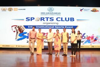 Spardha 2026 kicks off at IMS, with more than 600 students participating in sports competitions — IMAGE CREDIT TO इंस्टीट्यूट