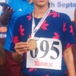 Dharmuwala’s Flying Star Divya Pal Wins Gold Medal in 5-Kilometre Race, Bringing a Wave of Joy to the Village IMAGE CREDIT TO रिपोर्टर