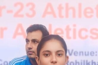 Dharmuwala’s Flying Star Divya Pal Wins Gold Medal in 5-Kilometre Race, Bringing a Wave of Joy to the Village IMAGE CREDIT TO रिपोर्टर