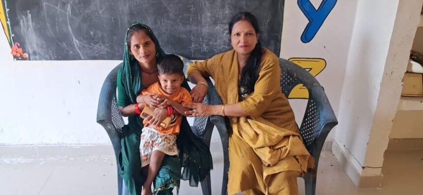 Staying Away from Mobile Phones and Connecting with Anganwadi Transformed Raunak’s World IMAGE CREDIT TO सूचना विभाग
