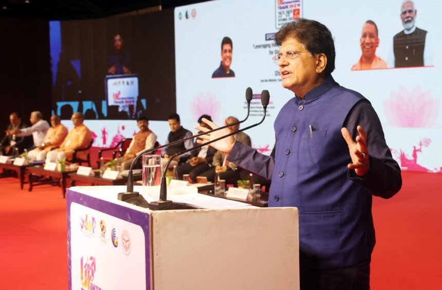 “The Echo of Uttar Pradesh’s Development Is Now Being Heard Across the World”: Piyush Goyal IMAGE CREDIT TO सूचना विभाग