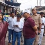 Municipal Authorities Crack Down on Encroachments; DM Reaches the Spot to Take Stock of the Situation IMAGE CREDIT TO सूचना विभाग