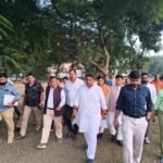 Inspection of ₹30 Crore Development Works at Mahamaya Stadium; Officials Interact Directly with Athletes and Hear Their Concerns IMAGE CREDIT TO सूचना विभाग