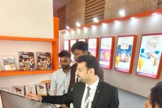 Information Department Pavilion Becomes a Hub for Youth Knowledge and Career Opportunities IMAGE CREDIT TO सूचना विभाग