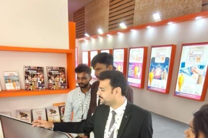 Information Department Pavilion Becomes a Hub for Youth Knowledge and Career Opportunities IMAGE CREDIT TO सूचना विभाग