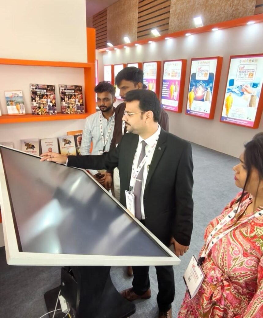 Information Department Pavilion Becomes a Hub for Youth Knowledge and Career Opportunities IMAGE CREDIT TO सूचना विभाग