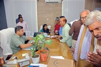 Immediate Resolution of a Person with Disability’s Pension Issue During Public Hearing; DM Directs Officials to Work with Sensitivity IMAGE CREDIT TO सूचना विभाग