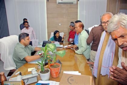 Immediate Resolution of a Person with Disability’s Pension Issue During Public Hearing; DM Directs Officials to Work with Sensitivity IMAGE CREDIT TO सूचना विभाग