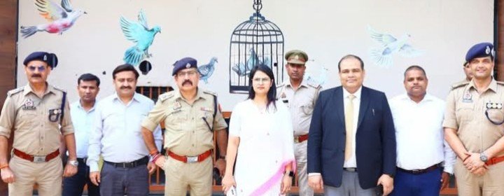 District Judge, DM and SP Conduct Surprise Inspection of Dasna Jail, Review Arrangements IMAGE CREDIT TO सूचना विभाग