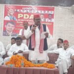 Rajpal Kashyap Claims at PDA Chaupal That SP Will Form the Government in the Upcoming Assembly Elections IMAGE CREDIT TO रिपोर्टर