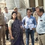 District Magistrate Inspects Water Tank and Under-Construction Bridge over Kali River IMAGE CREDIT TO सूचना विभाग