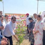 Tree Plantation Carried Out in Nawada Using the Miyawaki Method; MP Arun Govil Plants Saplings IMAGE CREDIT TO रिपोर्टर