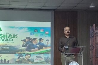 ‘Rakshak Samvad’ Brings Together the Army, Ex-Servicemen and the Media in Meerut Cantonment IMAGE CREDIT TO रिपोर्टर