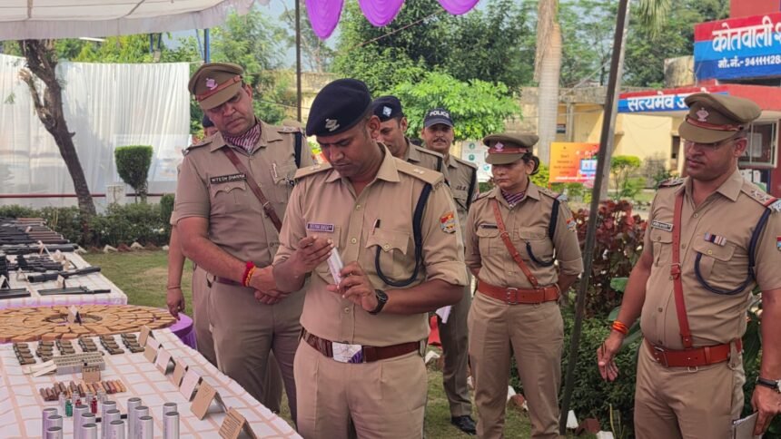SP City Conducts Half-Yearly Inspection of Shyampur Police Station, Directs Officials to Keep Arrangements in Order IMAGE CREDIT TO पुलिस