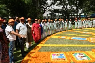 Inspection of Arrangements at Sikri Mahamaya Devi Temple Ahead of Sharadiya Navratri, SDM Issues Necessary Directions IMAGE CREDIT TO रिपोर्टर