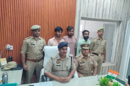 Gang Using the Code Word “Kabootar Ud Gaya” to Steal Bikes Busted; Three Members Arrested, Four Bikes Recovered IMAGE CREDIT TO पुलिस