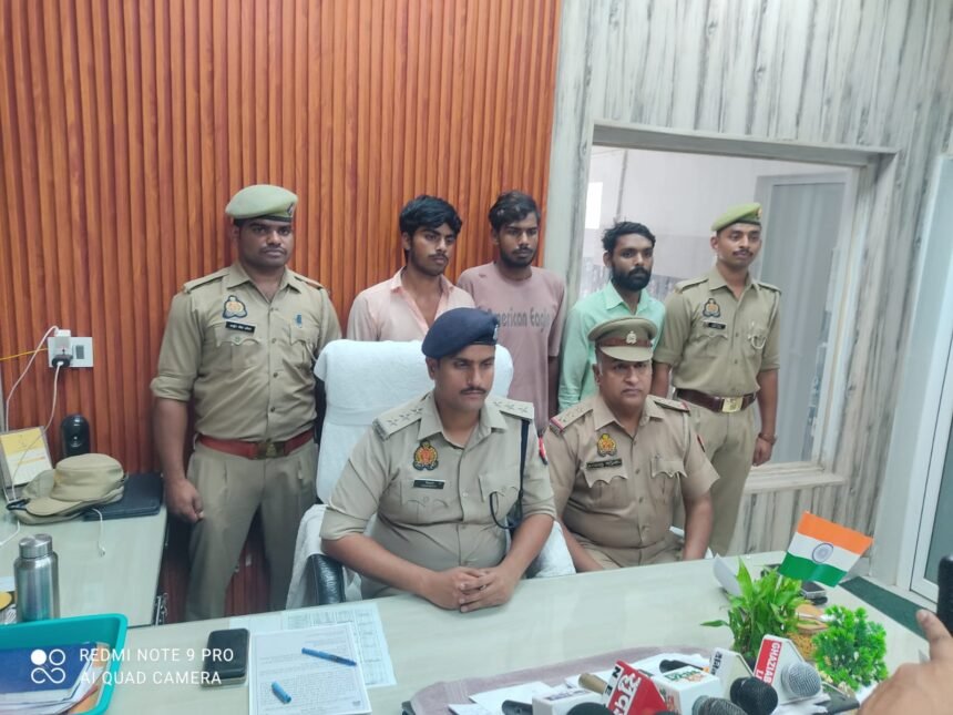 Gang Using the Code Word “Kabootar Ud Gaya” to Steal Bikes Busted; Three Members Arrested, Four Bikes Recovered IMAGE CREDIT TO पुलिस