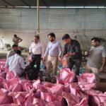 Raid Conducted at Fake Potash Manufacturing Facility, 90 Filled Bags Recovered IMAGE CREDIT TO सूचना विभाग