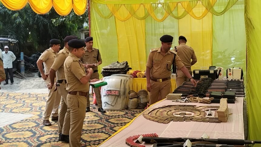 SP City conducts half-yearly inspection of Kankhal Police Station, directs prompt disposal of pending cases IMAGE CREDIT TO पुलिस