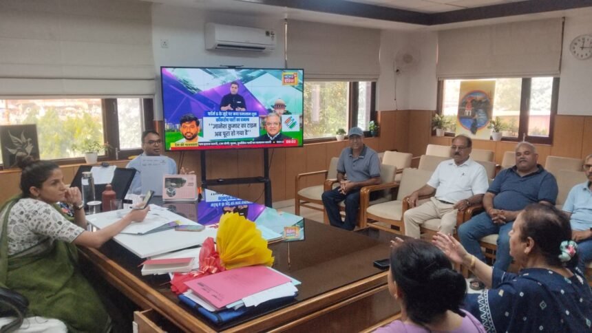 A 6.5-kilometer pedestrian-friendly footpath will be constructed from Bhagat Singh Chowk to Maa Mansa Devi Marg. IMAGE CREDIT TO सूचना विभाग