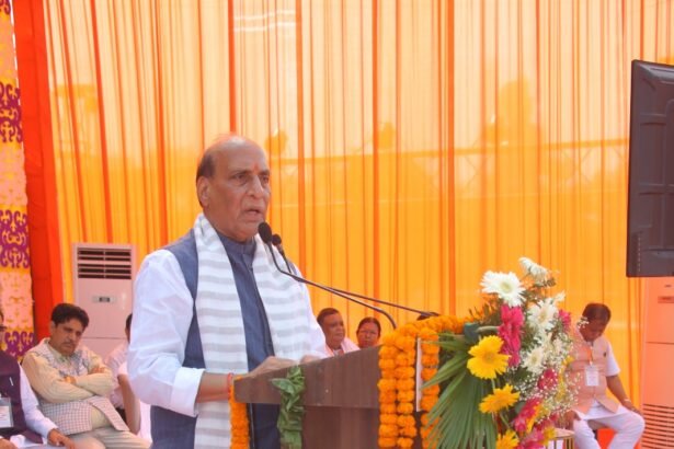 Rajnath Singh Ignites the Seva Jyoti; Seva Jyoti Kalash Yatra Held in Ghaziabad IMAGE CREDIT TO सूचना विभाग
