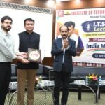 Dr. Ajay Alok Delivers an Inspiring Address on Viksit Bharat 2047 at ITS IMAGE CREDIT TO इंस्टीट्यूट