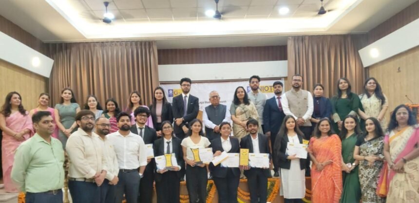 Grand National Client Counseling Competition Held at GNALSR, 23 Teams from Across the Country Participate IMAGE CREDIT TO इंस्टीट्यूट