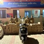Major Action by Muradnagar Police and Excise Team Under Operation Prahar, 97 Cases of Illegal Liquor Seized IMAGE CREDIT TO पुलिस