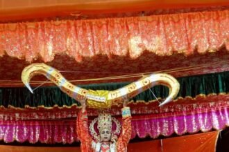 Cheers Echoed as the Bow Was Broken, Lakshman-Parashuram Dialogue Thrilled the Audience IMAGE CREDIT TO REPORTER