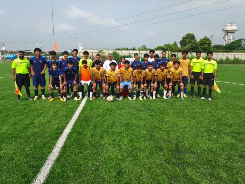 Nainital and Pauri Teams Reach the Final of Khel Mahakumbh Football IMAGE CREDIT TO रिपोर्टर