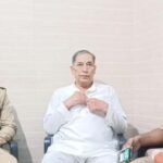 Congress Coordinator Om Prakash Sharma Placed Under House Arrest Ahead of Delhi March; Expresses Anger Over Police Action. IMAGE CREDIT TO रिपोर्टर