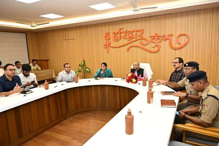 Instructions Issued to Accelerate Preparations for Kumbh 2027; Construction Work on Ghats and Roads to Continue Round the Clock. IMAGE CREDIT TO सूचना विभाग