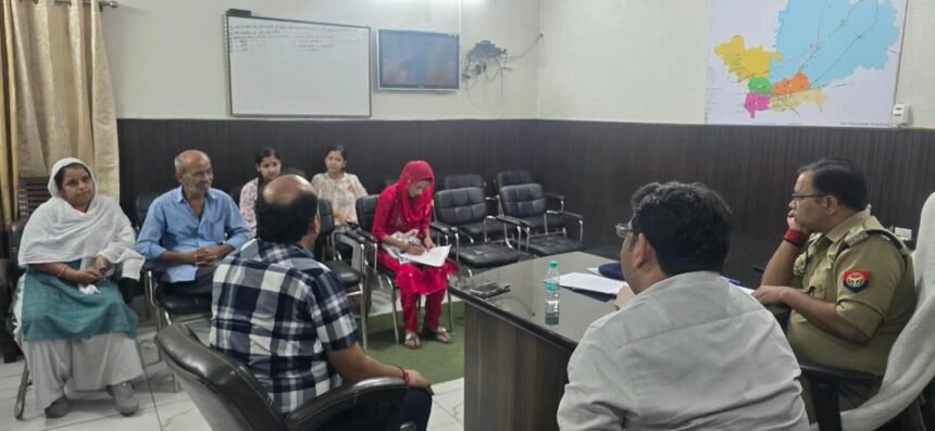 On the District Magistrate’s Initiative, Widow Woman Gets Possession of Her House After Six Years, Ending Years of Distress. IMAGE CREDIT TO सूचना विभाग