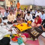 Havan-Yajna and Community Feast Organized at Hanuman Mahalakshmi Temple in Shamli; Religious Rituals to Be Held on Every Amavasya (New Moon Day). IMAGE CREDIT TO रिपोर्टर