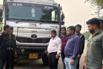 Greater Noida Authority Cracks Down on Illegal Waste Dumping; AIIMS Gold Home Fined ₹40,400. IMAGE CREDIT TO प्राधिकरण